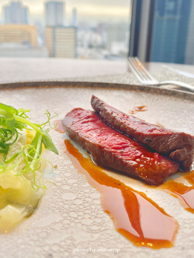 【東京/銀座】天空をイメージしたホテルでランチ🍴眺望抜群