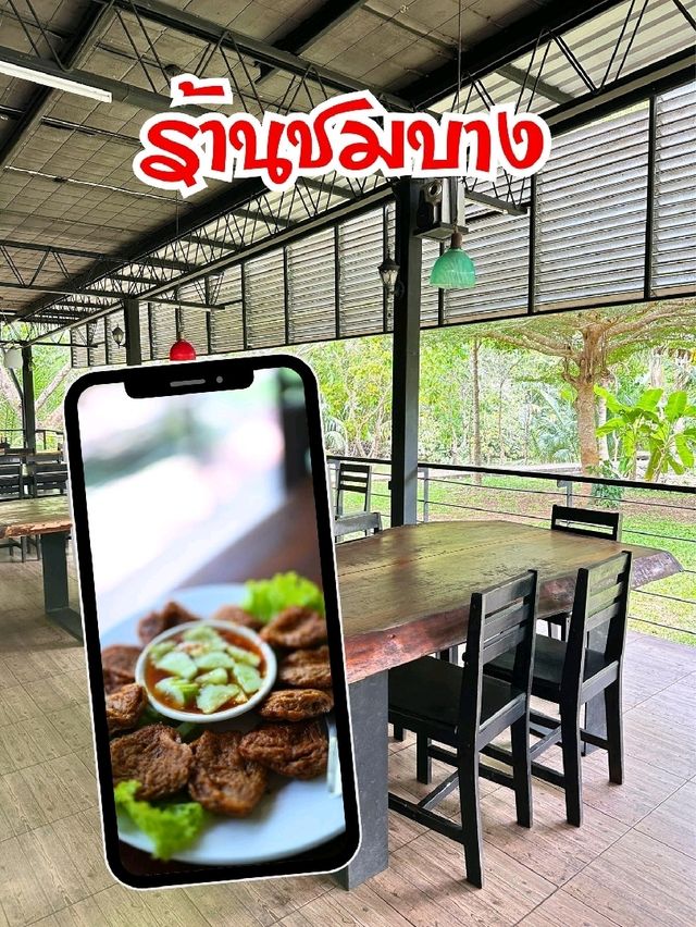 อาหารใต้รสจัดจ้าน ร้านชมบาง