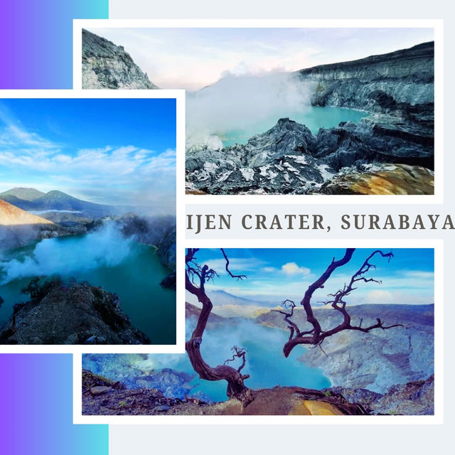 Ijen Crater - A Natural Wonder 