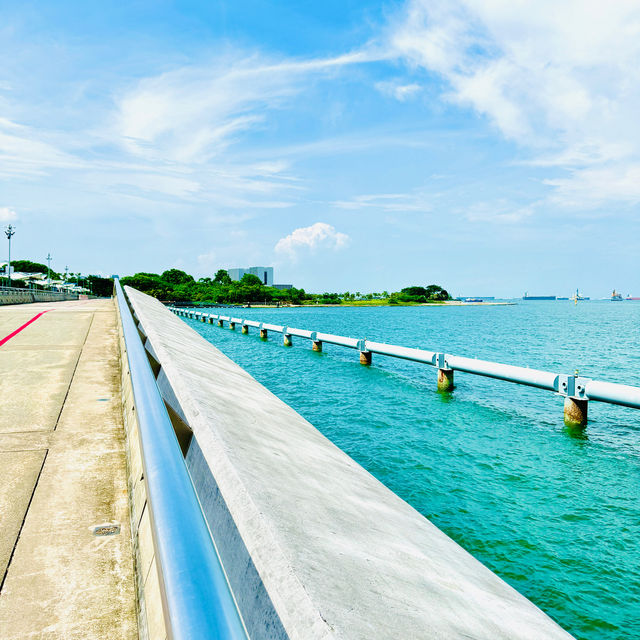 🇸🇬 Popular cycling area at Marina Barrage