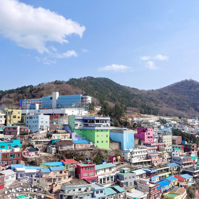 釜山必遊景點🇰🇷韓版聖托里尼之稱的甘川洞文化村