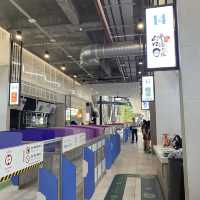 Newly Opened Food Hall in Penang with Robot Serving Food