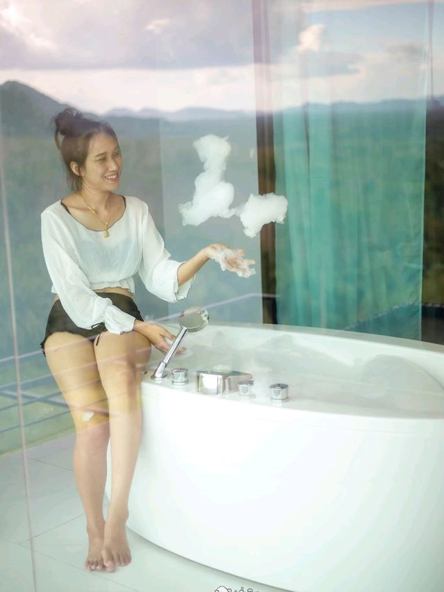 แช่อ่างสุดฟิน ชมวิวหมอก @ คาลิโก้รีสอร์ท