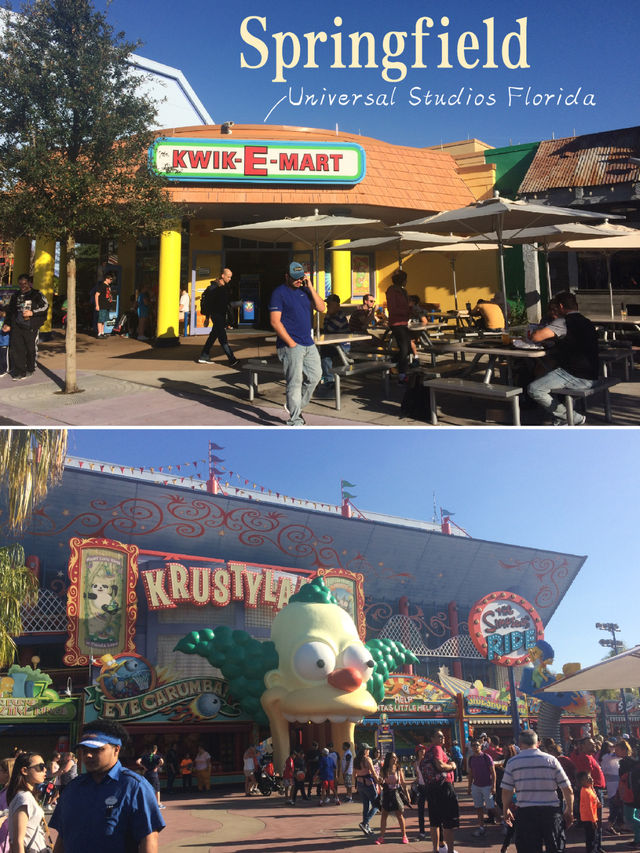 Step into the world of the Simpsons at Universal Studios 🇺🇸