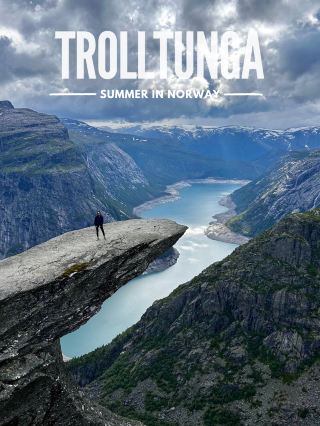 Summer hiking in Odda, Norway