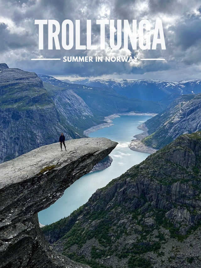 Summer hiking in Odda, Norway