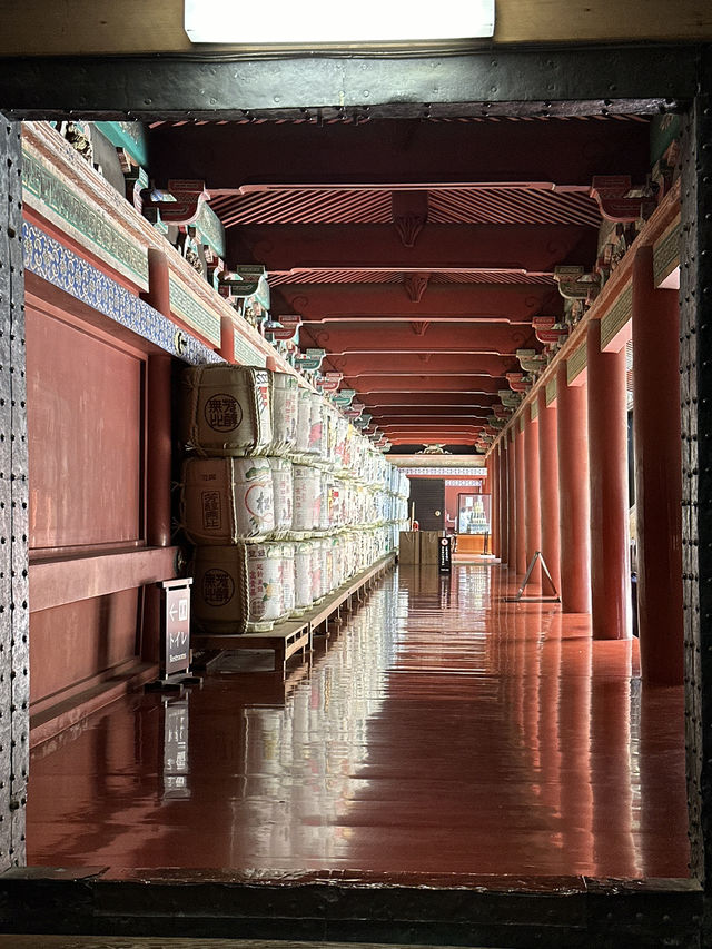 Golden Intricate Temple in Nikko