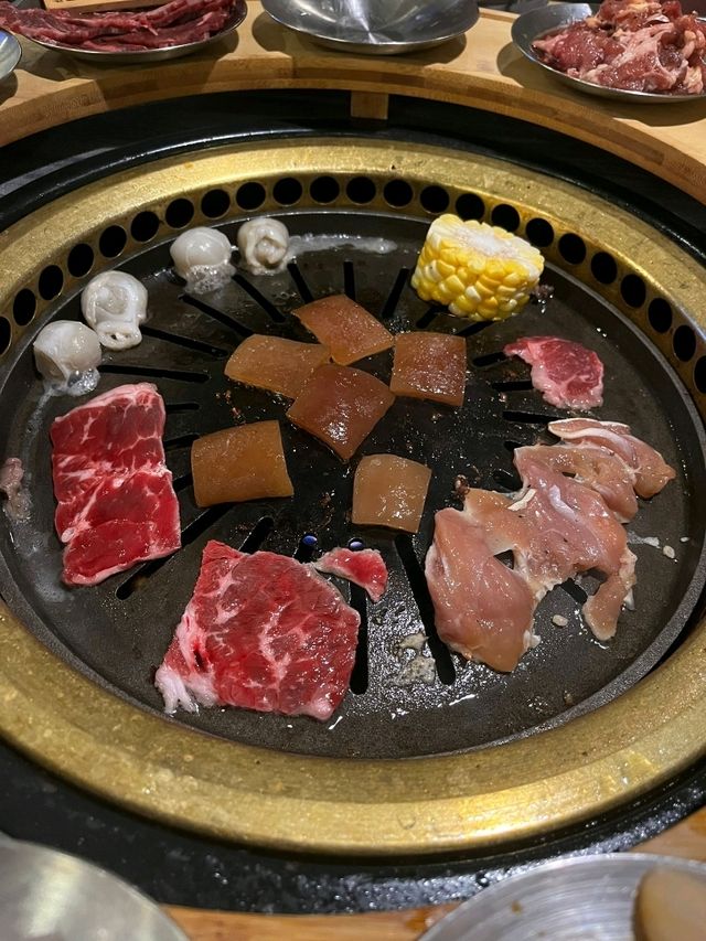韓燒聚會🔥  安格斯牛肉、刺身 任燒任食🤤