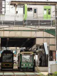 ［東京散策] 東京碩果僅存的路面電車