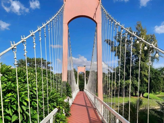 【烏隆他尼城市國家公園】網紅📸小黃鴨廣場，絕美湖泊