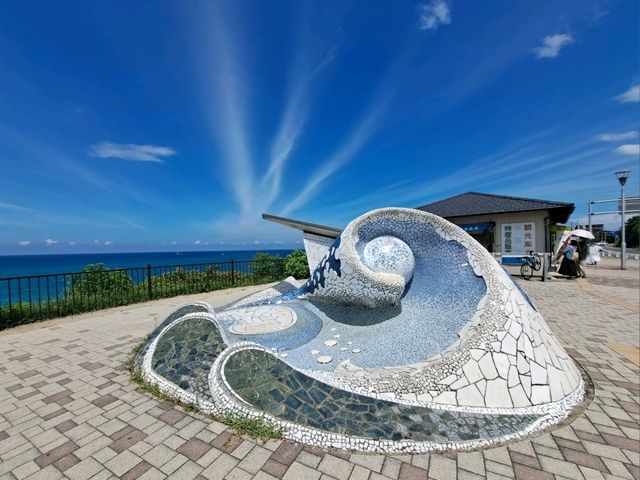 【角島大橋:山口県下関市】沖縄みたいな美しい海と角島大橋✨