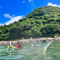   【西貢浮潛】藍天白雲，香港浮潛首選
