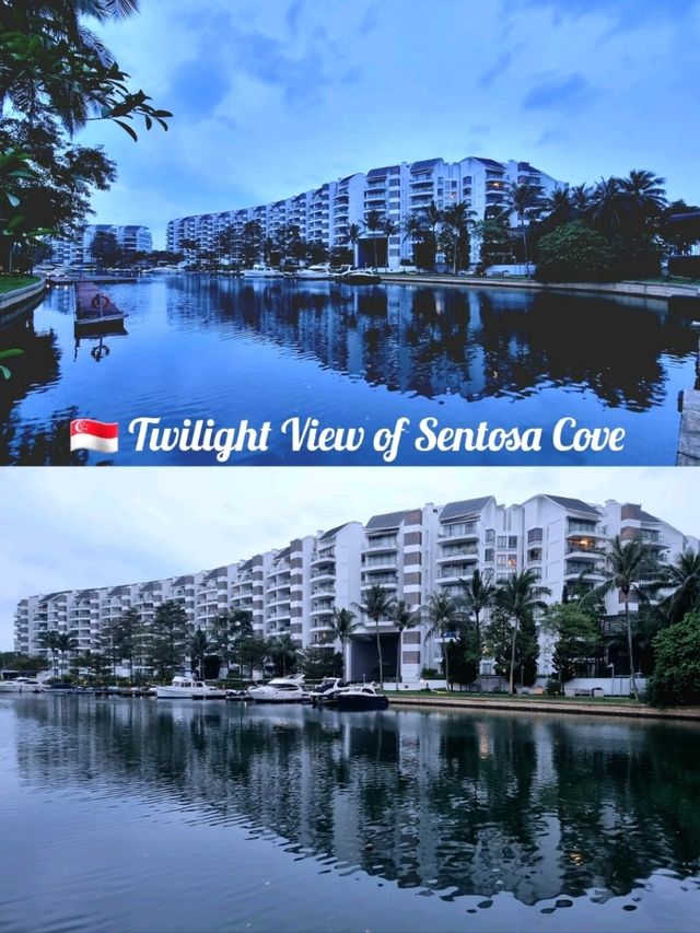 🇸🇬 Twilight View of Sentosa Cove