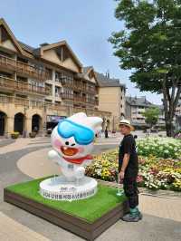 사계절 멋진풍경을 보여주는 평창 리조트