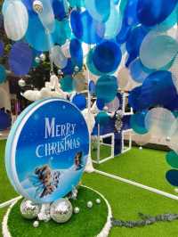 A Serene Blue Christmas at Design Village Penang