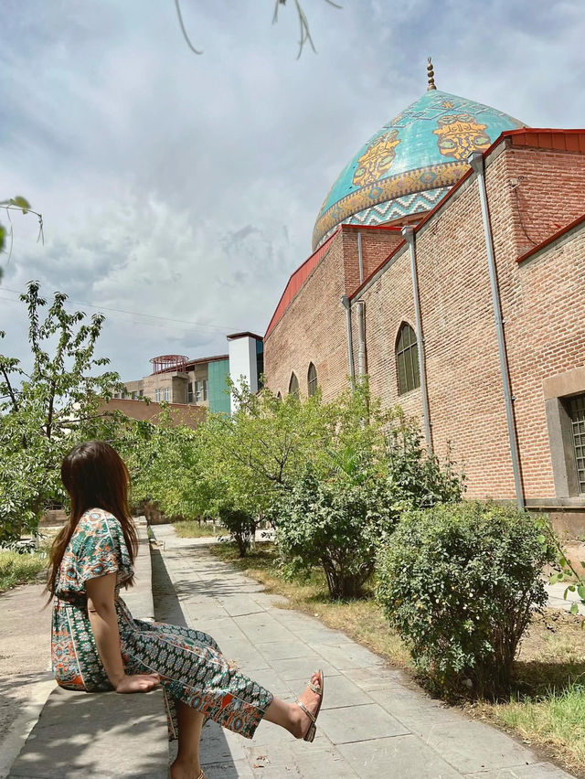 The blue mosque in Yerevan💙