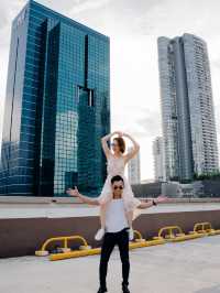 Photoshoot at the Rooftop Carpark, Lucky Plaza Orchard 