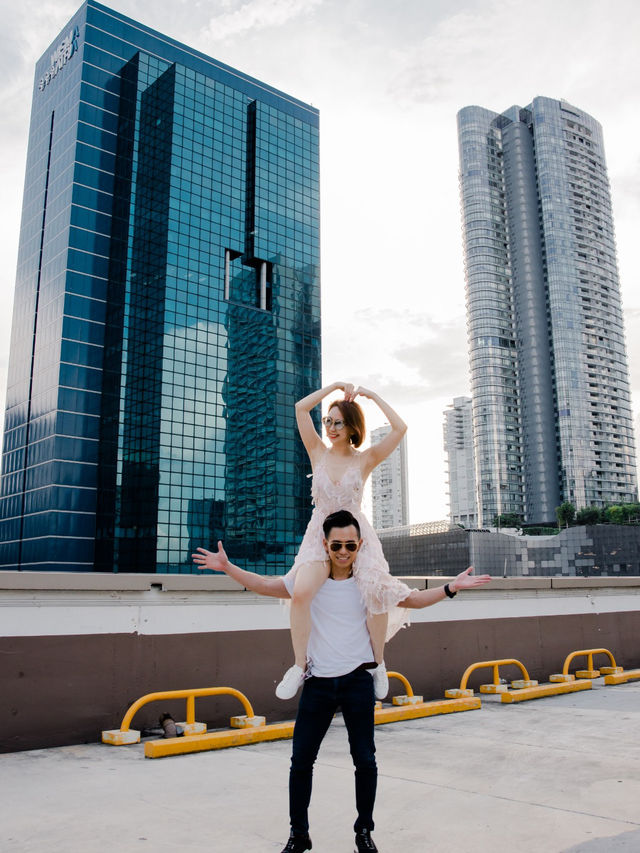 Photoshoot at the Rooftop Carpark, Lucky Plaza Orchard 