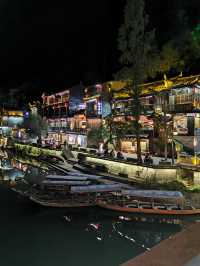🇨🇳 Enchanting Nights in Fenghuang: A River of Reflections