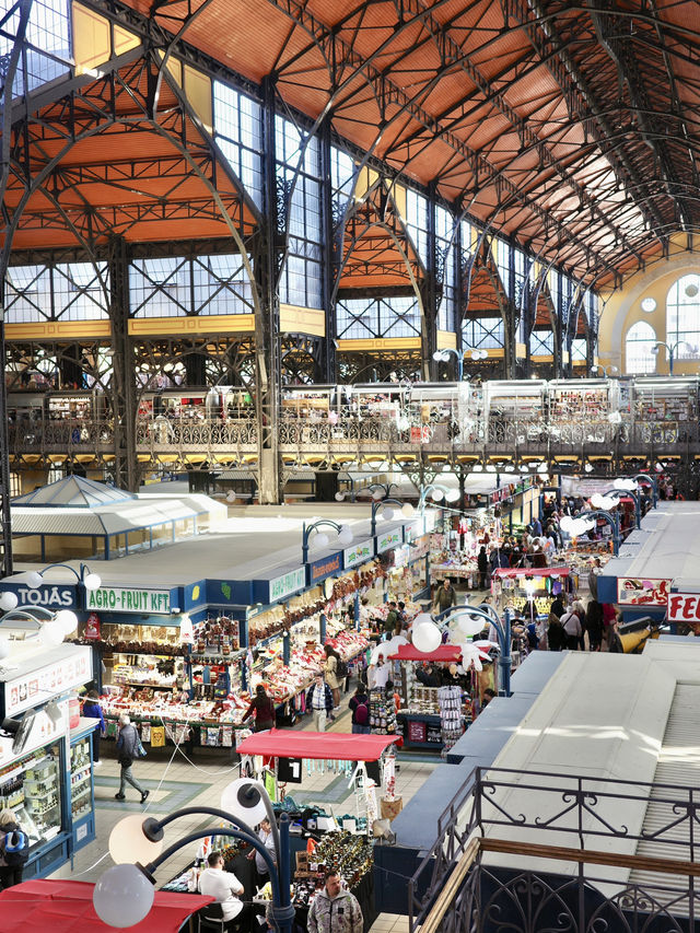 📍Central market Hall of Budapest/ハンガリー 