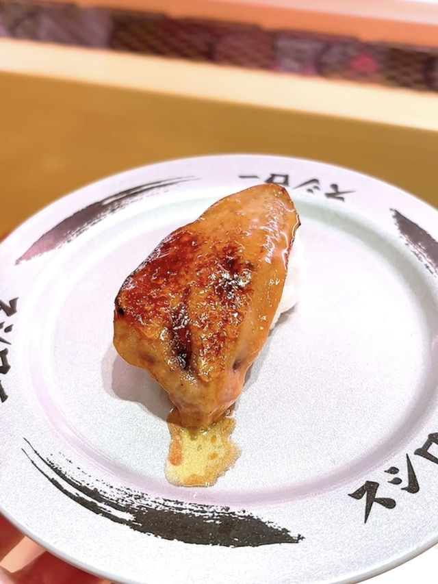 🎏壽司郎tiramisu同隻燒焦糖鵝肝壽司‼️有料到喎😎