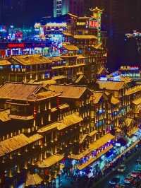 COLORFUL Hongyadong Chongqing Night Views 😍 