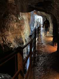 Have you seen a waterfall within a cave? You can see one in Lauterbrunnen
