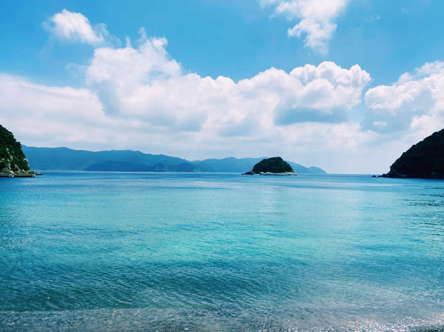 五島の秘境！静寂に包まれた美しい入り江🏖