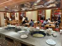 Experience a Traditional Chinese Buffet at China Snow Town