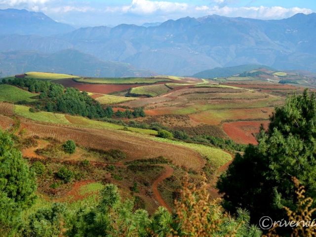 【中国】天空のパッチワーク！雲南省「東川紅土地」