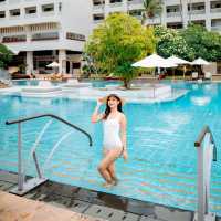 พักผ่อนบรรยกาศดี ที่ dusit thani huahin