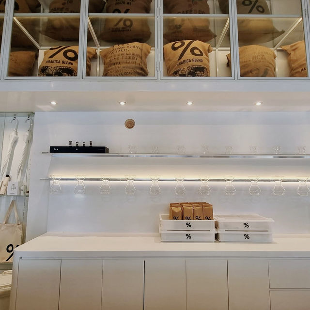 Perfect Brews at % Arabica SG