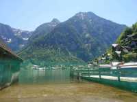 奧地利旅遊🥳哈爾施塔特湖😍欣賞超美麗湖景山景旅遊聖地💕