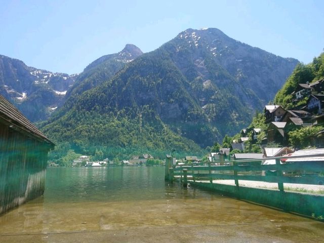 奧地利旅遊🥳哈爾施塔特湖😍欣賞超美麗湖景山景旅遊聖地💕
