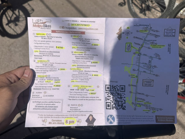 【メンドーサのワイナリー巡り】自転車で走る、ブドウ畑とワインの道。