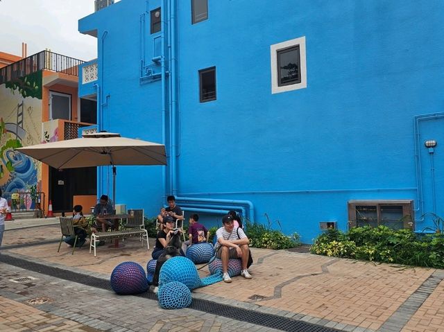 香港最新景點，超靚彩色小屋：馬灣1868