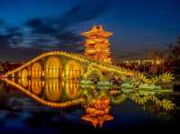 Millennium City Park in Kaifeng City, central