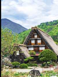 Is Shirakawa-go’s spring scenery inferior to its winter charm? ❄️🌸