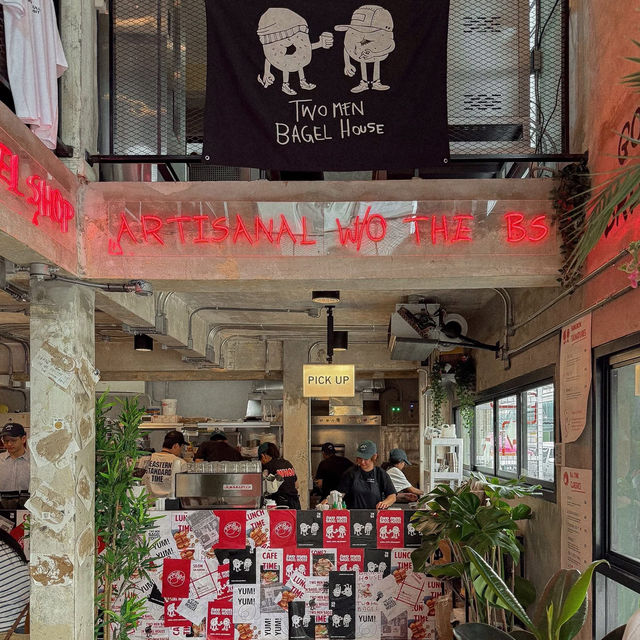 Two Men Bagel House • Saladaeng, BKK