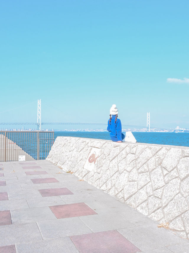 【淡路島】明石大橋が見える穴場スポット🩵