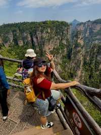 Wandering through the peaks that inspired Avatar. #YuanJiaJie