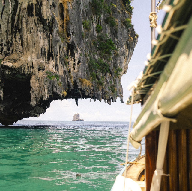 ล่องเรือทัวร์ 4 เกาะกระบี่ ถ่ายรูปสวยมาก 🏝✨
