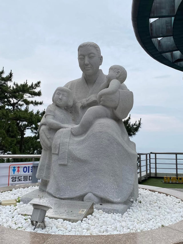 韓國🇰🇷釜山 太宗臺搭Danubi 小火車 六月來賞繡球花超值得！