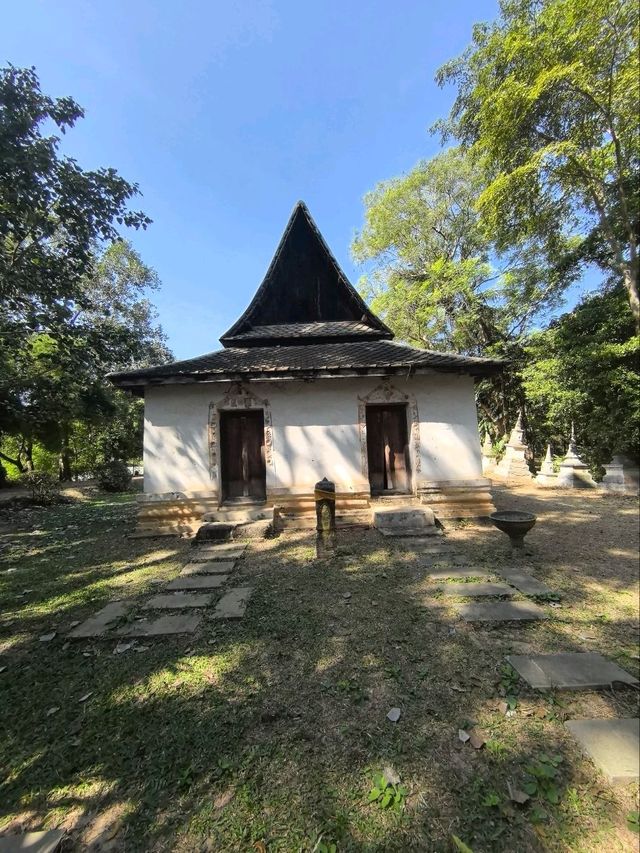 วัดโคกศรีษะเกษ: ชมจิตรกรรมฝาผนังบนเพดานในฤดูฝน