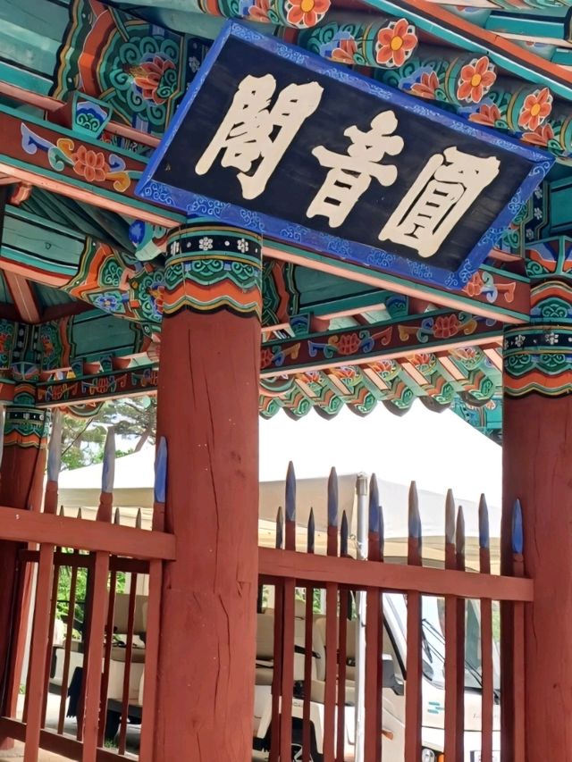 팔공산의 품에 안긴 동화사