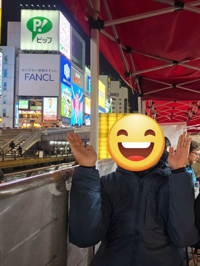 💖도톤보리의 밤, 불향 가득한 추억! 강변에 위치한 야외 노점💖