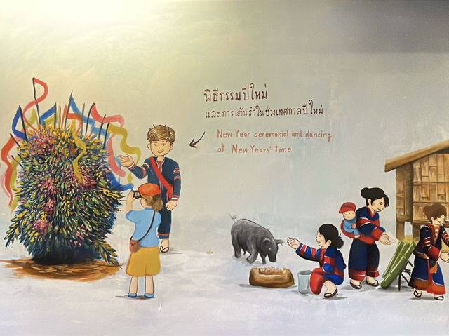 Hilltribe Museum in Chiang Rai on a super chill budget trip👫😎💐