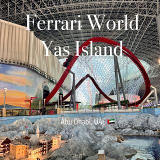 Abu Dhabi | Ferrari World - My Absolute Favorite Park! 🏎️💨