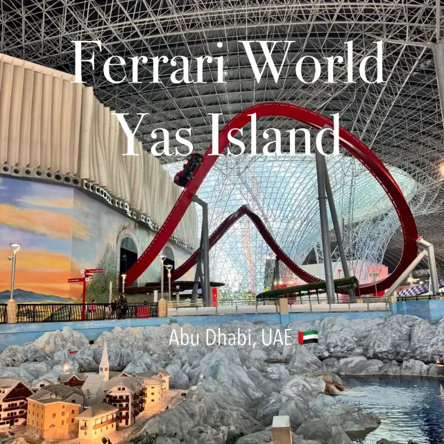 Abu Dhabi | Ferrari World - My Absolute Favorite Park! 🏎️💨
