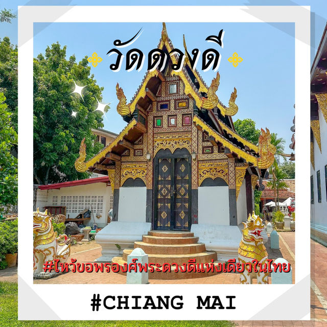 เพิ่มดวงดี🌟ที่วัดดวงดีเชียงใหม่